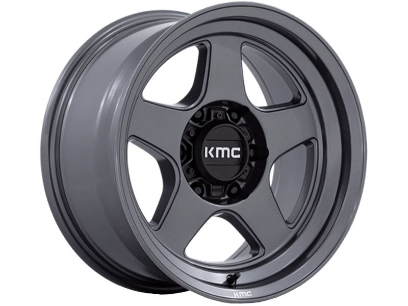 KMC Grey KM728 Lobo Wheels Havoc Offroad