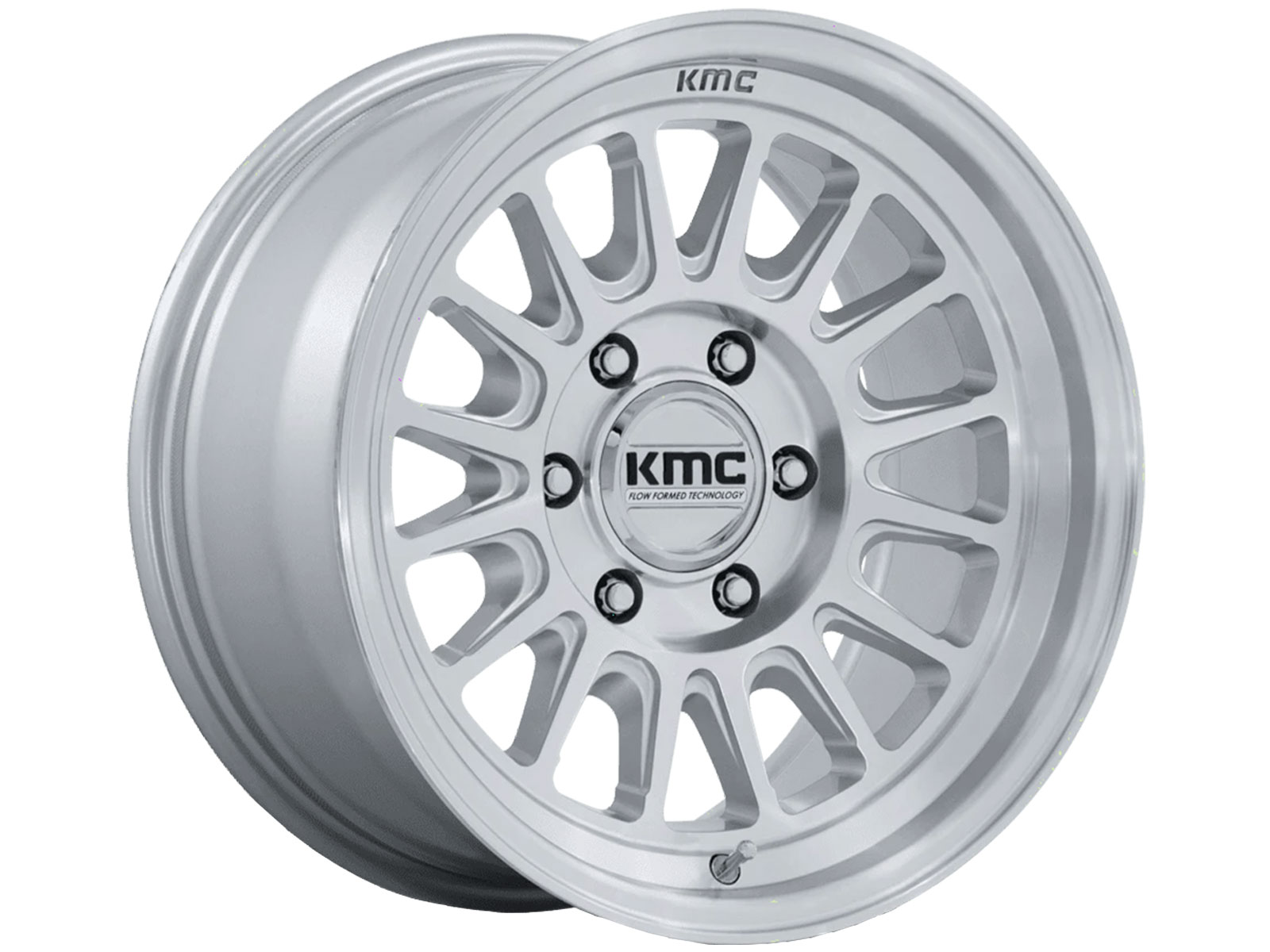 KMC Machined Silver KM733 Impact FFT Wheel KM733SD17857725 | Havoc
