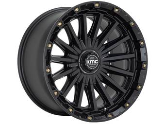 KMC Matte Black KM102 Signal Wheel