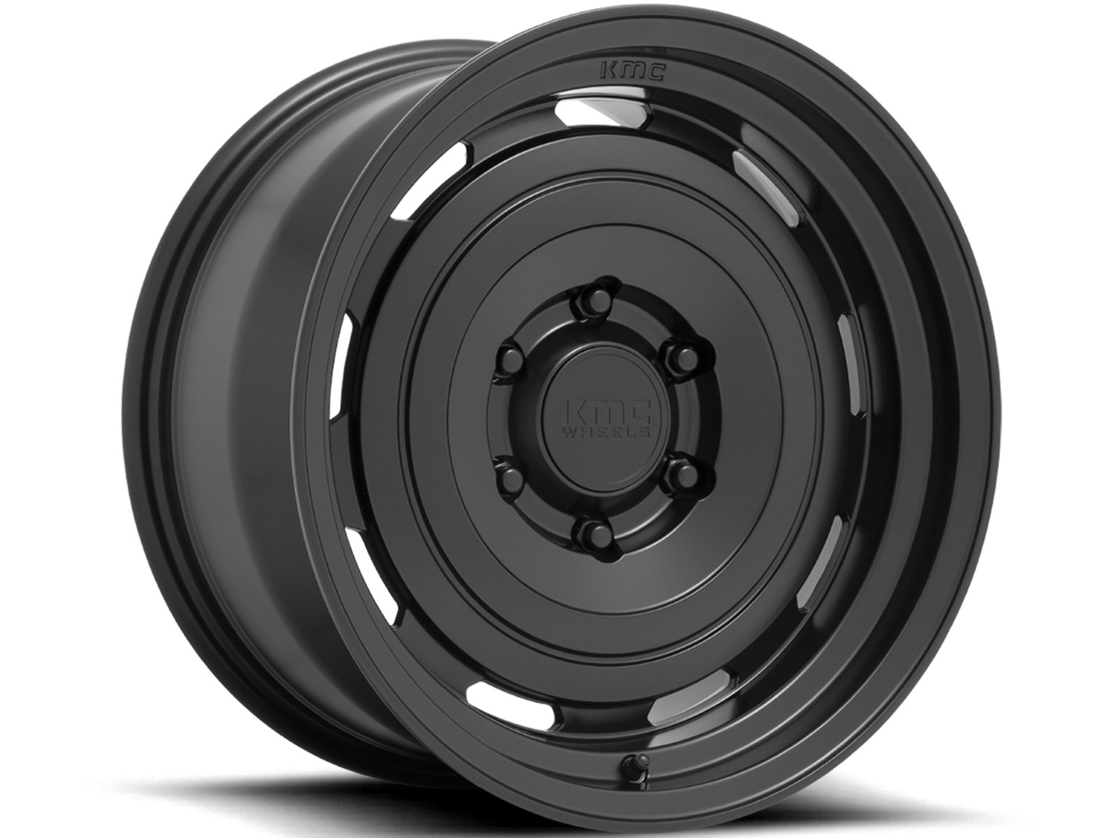 KMC Matte Black KM720 Roswell Wheel KM72078563718 | Havoc Offroad