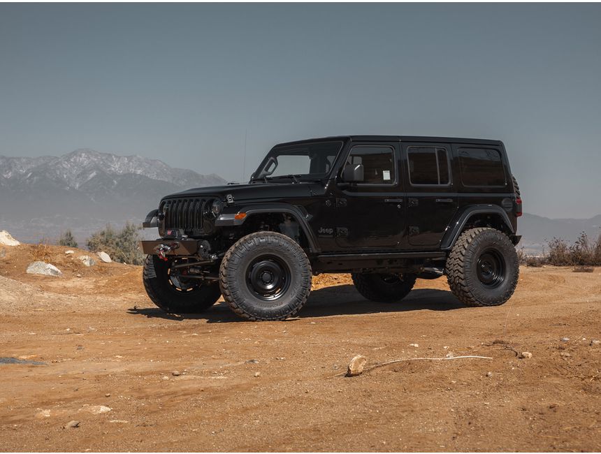 KMC Matte Black KM720 Roswell Wheels | Havoc Offroad