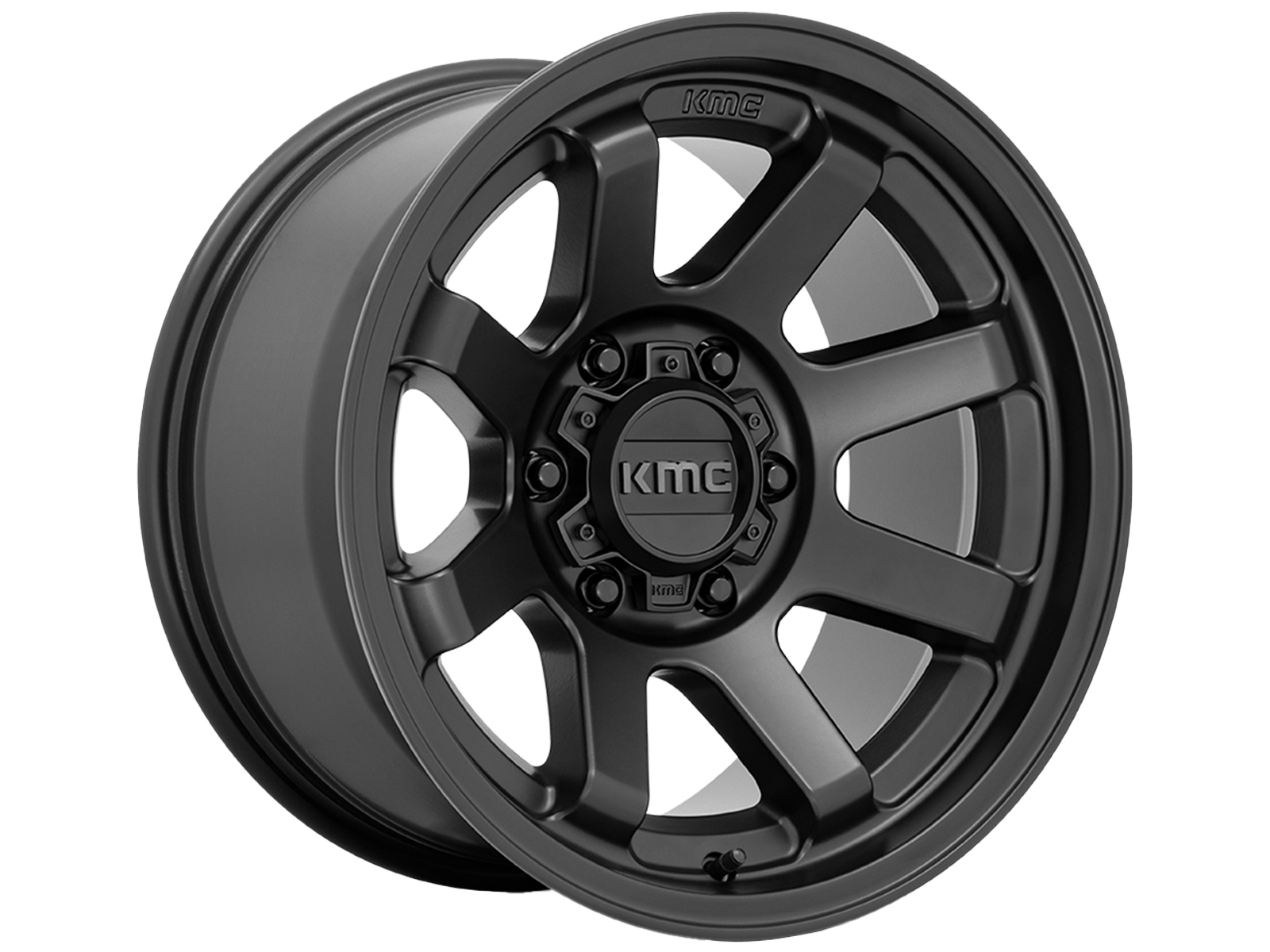 KMC Matte Black KM723 Trail Wheels | Havoc Offroad