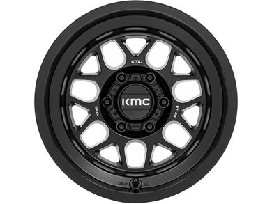 KMC Matte Black KM725 Terra Wheels | Havoc Offroad