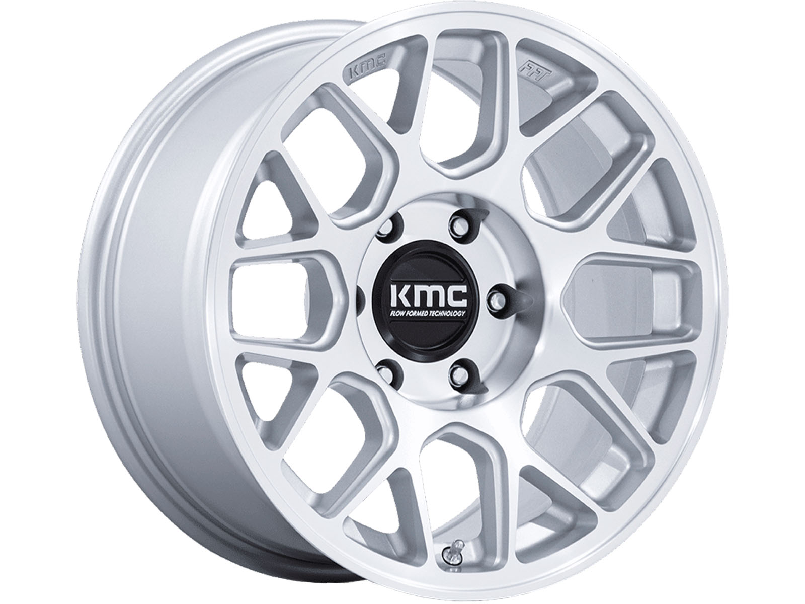 KMC Silver KM730 Hatchet Wheel KM730SD17856325 | Havoc Offroad