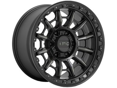 KMC Tinted Black KM547 Carnage Wheels | Havoc Offroad