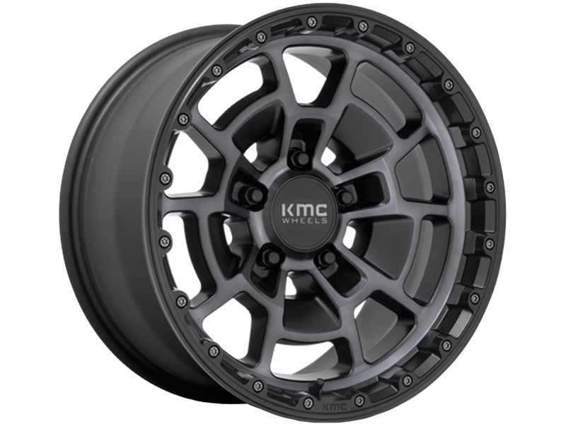 Kmc Tinted Black Km718 Summit Wheels Havoc Offroad