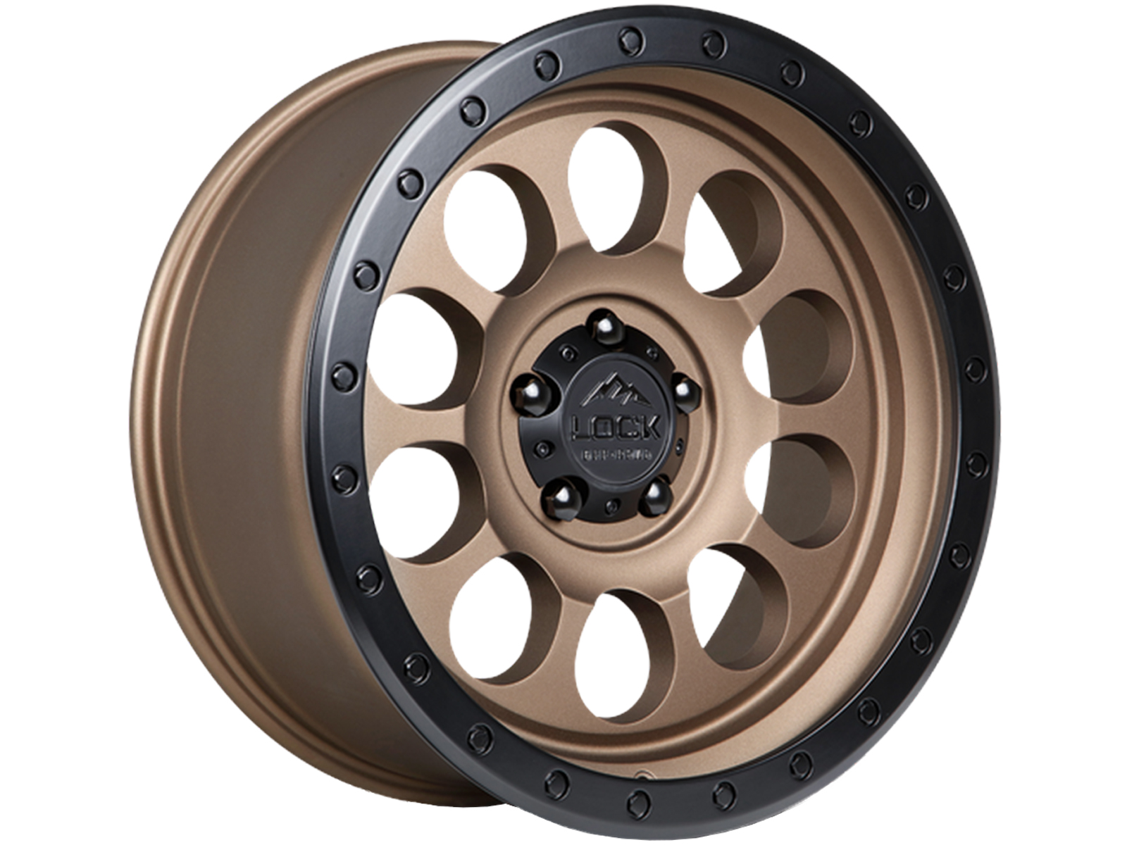 Lock Off-Road Bronze 50 Cal Wheel 50CAL-2969MRMBR12N | Havoc Offroad