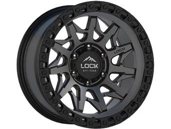 Lock Off-Road Grey Lunatic Wheel