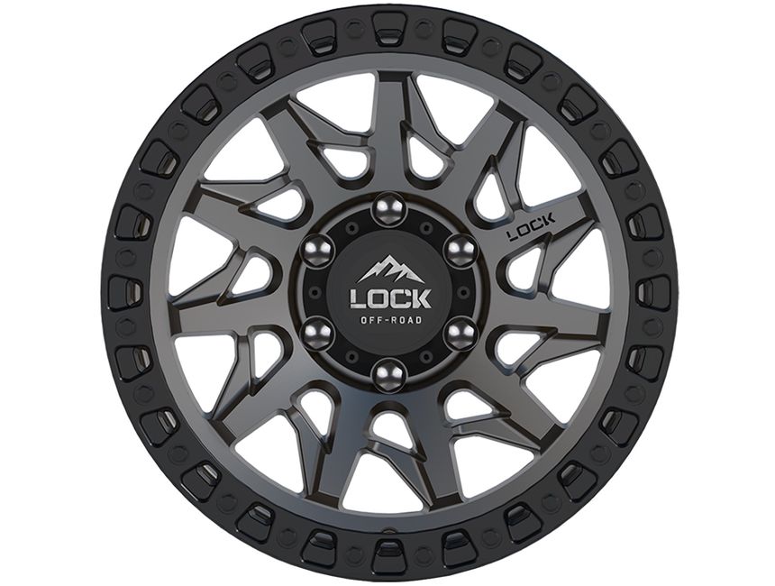 Lock OffRoad Grey Lunatic Wheel LOWLUNATIC2169MGMBR Havoc Offroad
