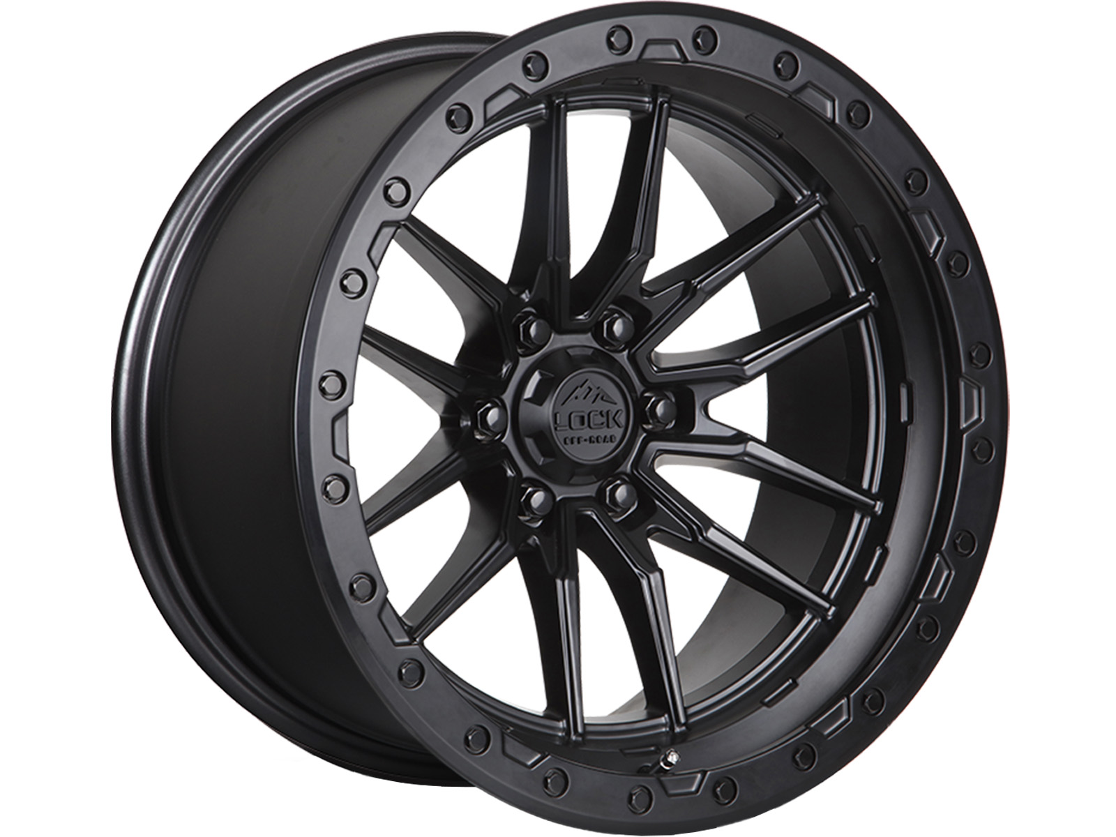 Lock Off-Road Matte Black Krawler Wheel KRAWLER-7957MB | Havoc Offroad