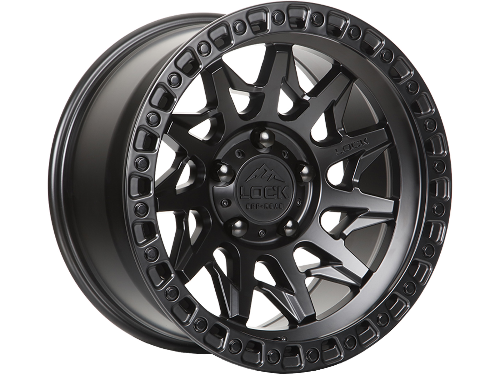 Lock Off-Road Matte Black Lunatic Wheels | Havoc Offroad