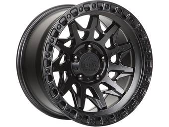 Lock Off-Road Matte Black Lunatic Wheel