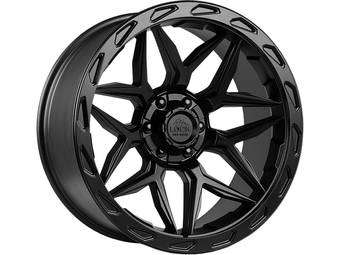 Lock Off-Road Matte Black Matrix Wheel