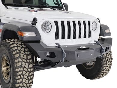 LoD Offroad Black Ops Full-Width Front Winch Bumper - Bare JFB1880