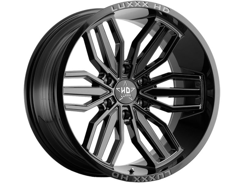 Luxxx HD Gloss Black LHD21 Wheels | Havoc Offroad