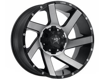 Luxxx HD Grey & Black LHD11 Wheel