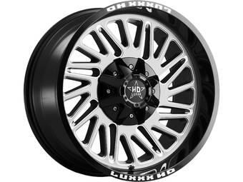 Luxxx HD Machined Gloss Black LHD19 Wheel