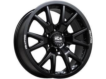 Luxxx HD Matte Black Pro 1 Wheel