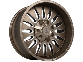 Luxxx HD Milled Bronze LHD24 Wheel