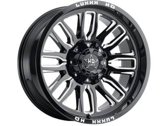 Luxxx HD Milled Gloss Black LHD26 Wheel