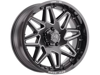 Luxxx HD Milled Grey LHD17 Wheel