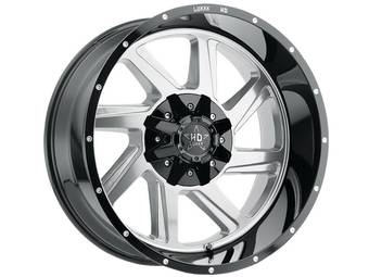 Luxxx HD Polished & Black LHD14 Wheel