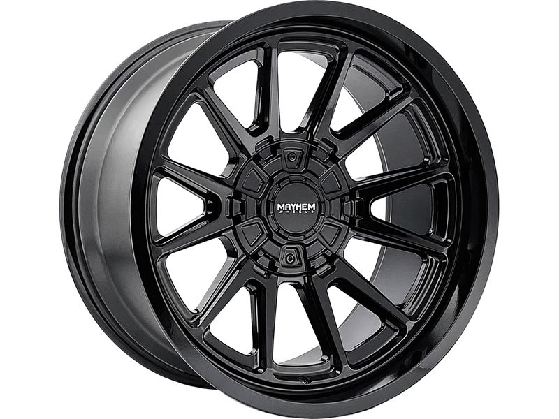 Mayhem Gloss Black Intrepid Wheels | Havoc Offroad