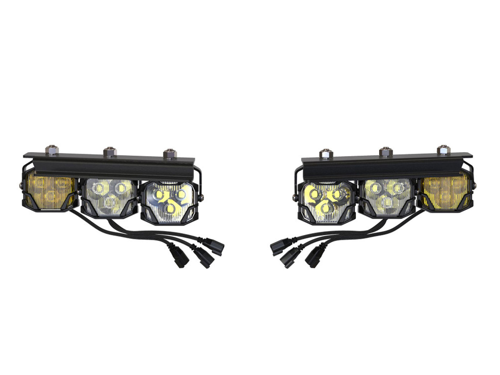 Morimoto 4Banger Triple LED Fog Light Kit | Havoc Offroad
