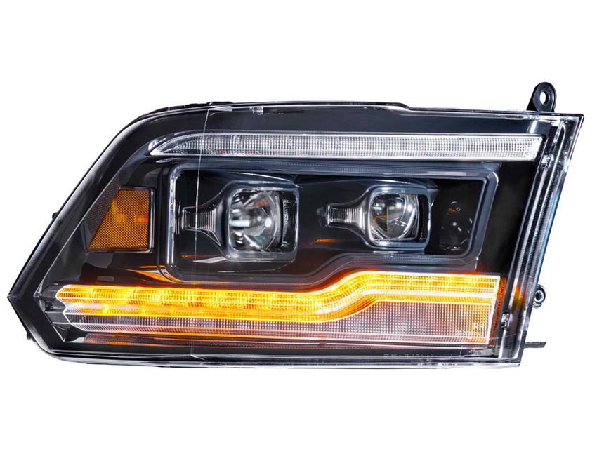 Morimoto Xb Black Drl Led Headlights Lf A Asm Havoc Offroad