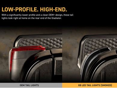 Morimoto XB Red LED Tail Lights LF749 | Havoc Offroad
