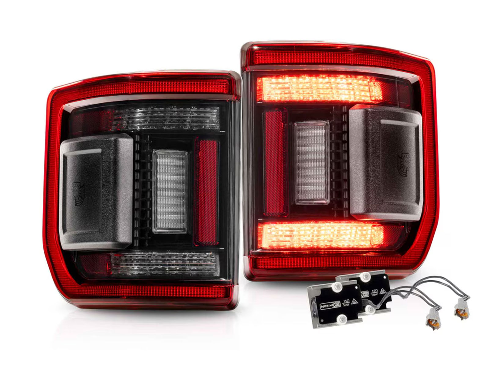 Morimoto XB Red LED Tail Lights LF749 | Havoc Offroad