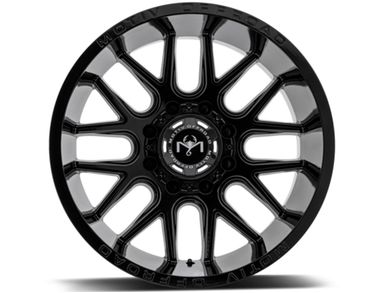 Motiv Gloss Black Magnus Wheel 423B-7908700 | Havoc Offroad
