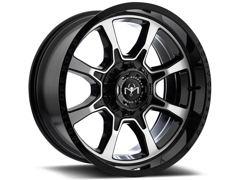 Motiv Machined Gloss Black Glock Wheels | Havoc Offroad