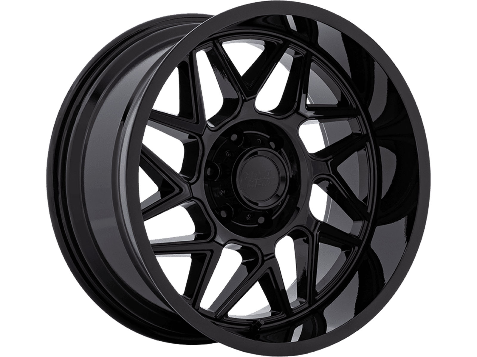 Moto Metal Gloss Black MO812 Turbine Wheels | Havoc Offroad
