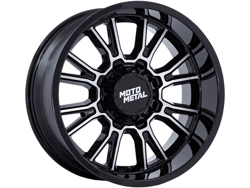 Moto Metal Machined Gloss Black MO810 Legacy Wheels | Havoc Offroad