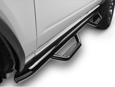 RealTruck N-Fab Black Wheel To Wheel Nerf Bars | Havoc Offroad
