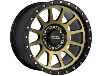 Off-Road Monster Black & Bronze M10 Wheel