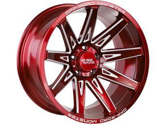 Off-Road Monster Red M25 Wheel