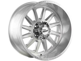 Off-Road Monster Brushed Silver M17 Wheels