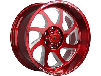 Off-Road Monster Red M22 Wheels