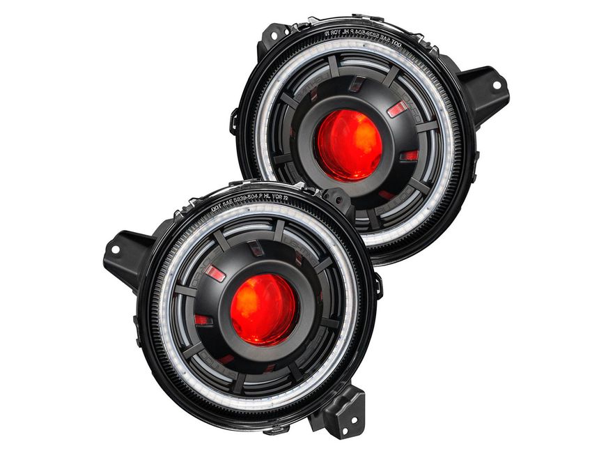 Oracle ColorSHIFT Oculus Bi-LED Projector Headlights OLT-5839-504-B ...