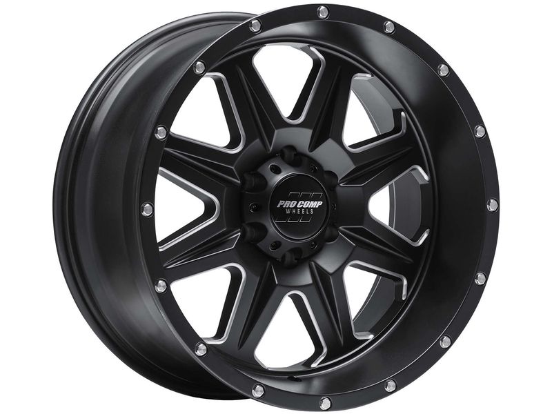 Pro Comp Milled Black 63 Recon Wheels | Havoc Offroad