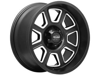 Pro Comp Milled Black 64 Gunner Wheel