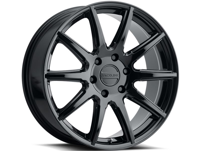 Raceline Gloss Black Spike Wheels | Havoc Offroad