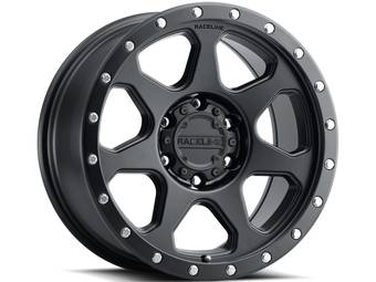 Raceline Matte Black 7X Wheels