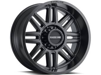 Raceline Matte Black Split Wheels