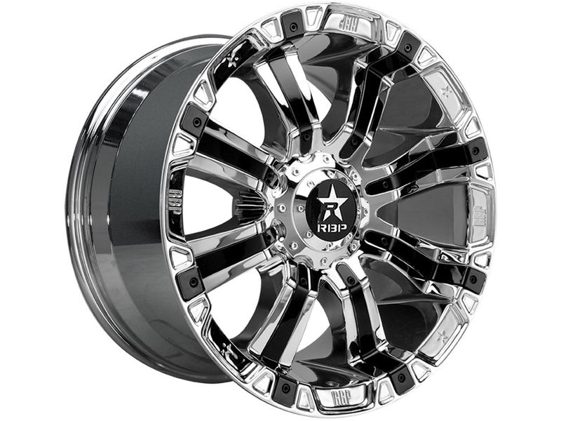 RBP Chrome & Black 94R Wheels | Havoc Offroad