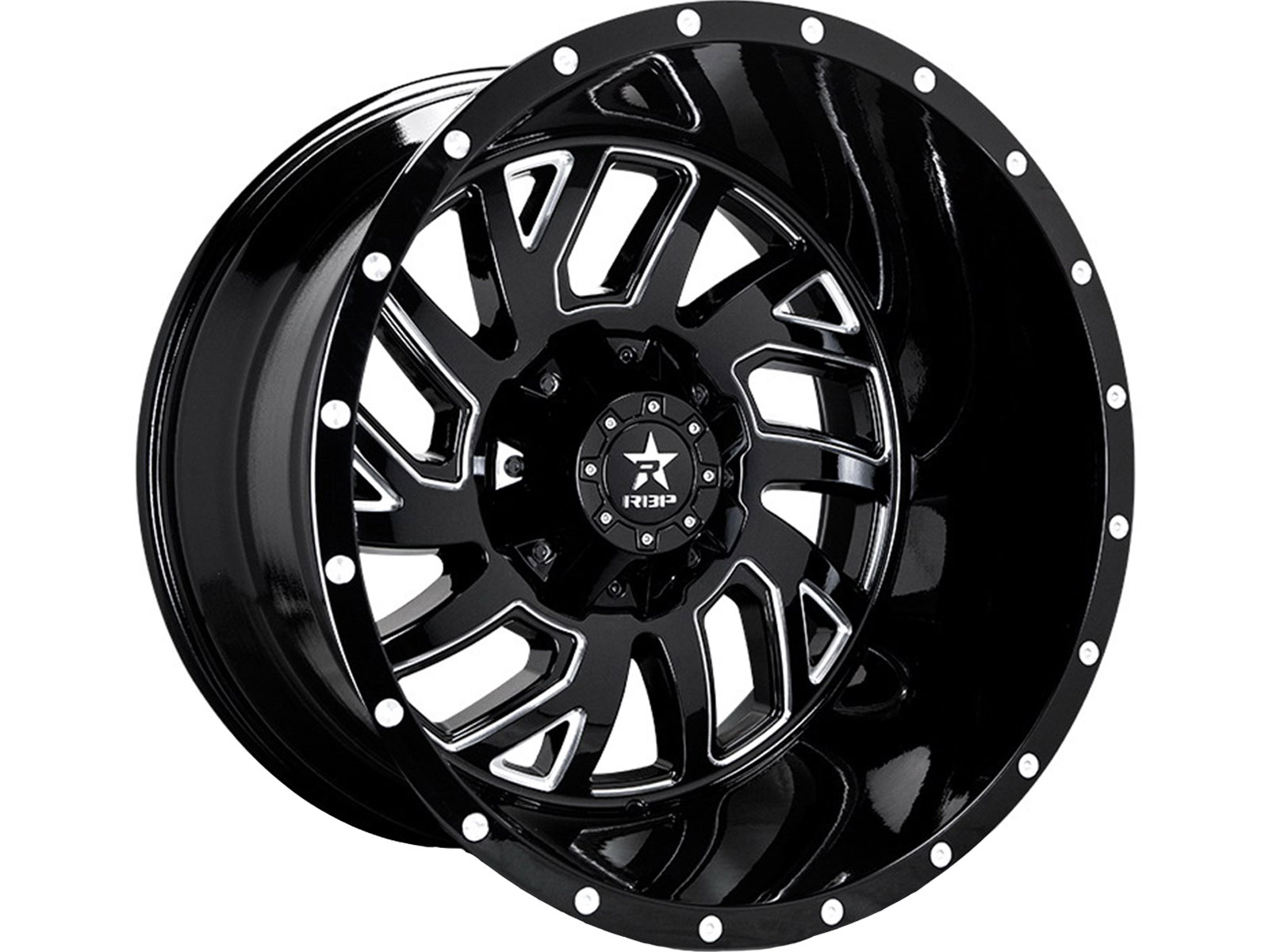 RBP Machined Black 65R Glock Wheels | Havoc Offroad