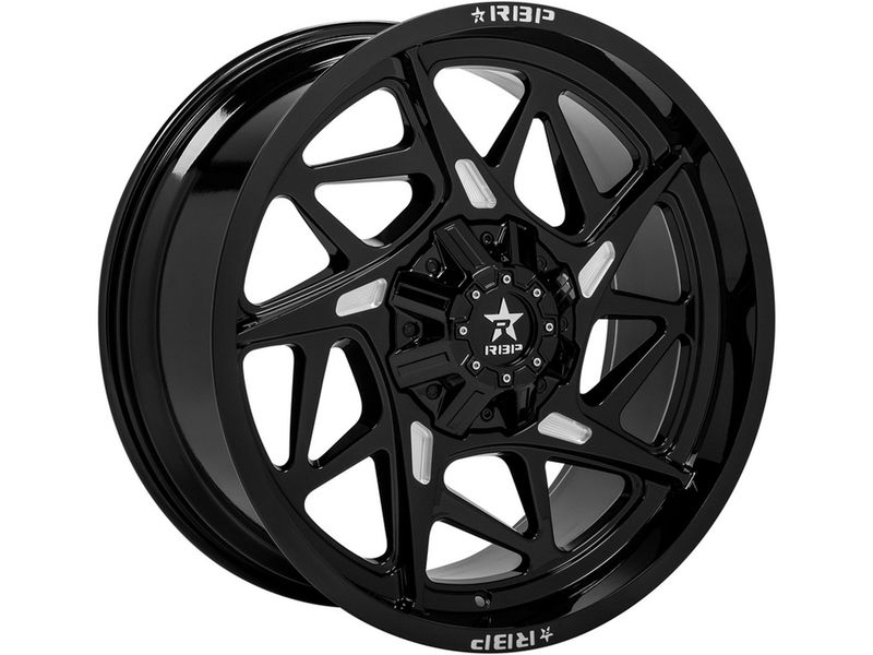 RBP Milled Gloss Black 97R Patriot Wheel 97R-2210-97+10BG | Havoc RBP Milled Gloss Black 97R Patriot Wheel 97R-2210-97+10BG | Havoc
