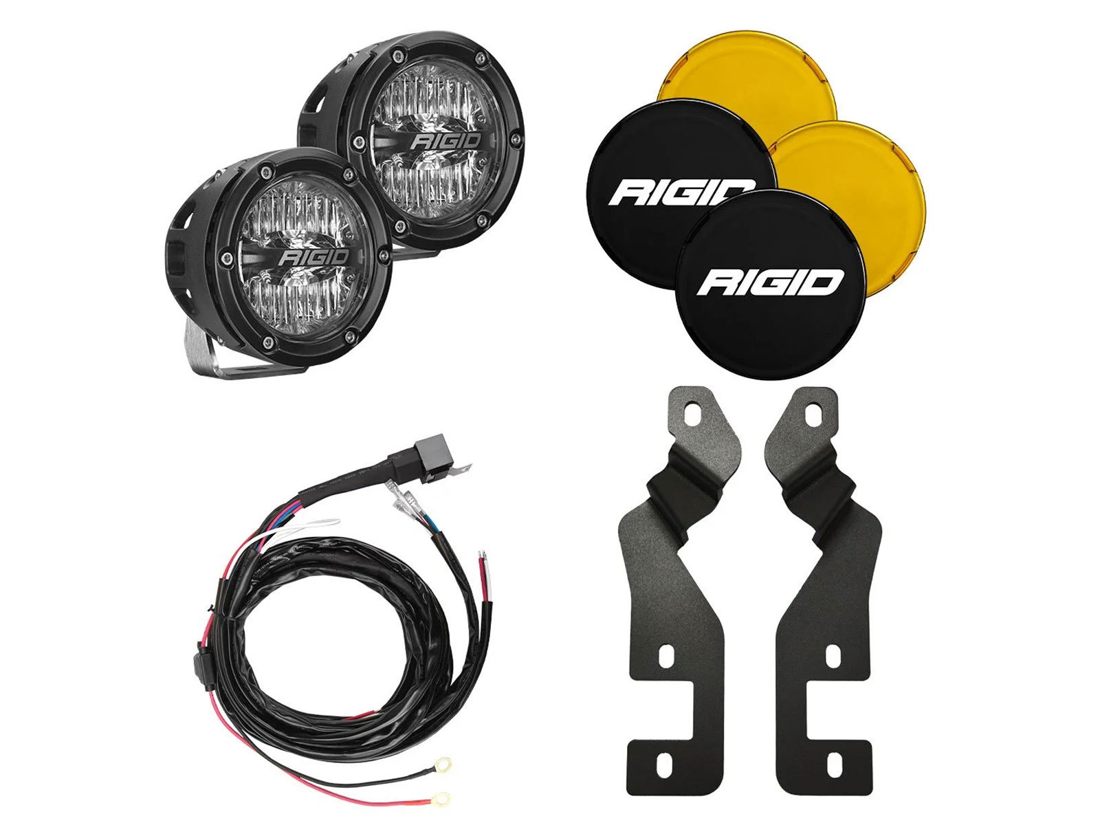 RIGID Industries 360-Series A-Pillar Light Kit 46711 | Havoc Offroad